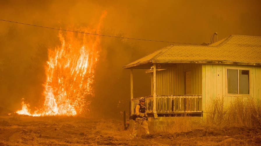 California wildfire raging near Yosemite National Park