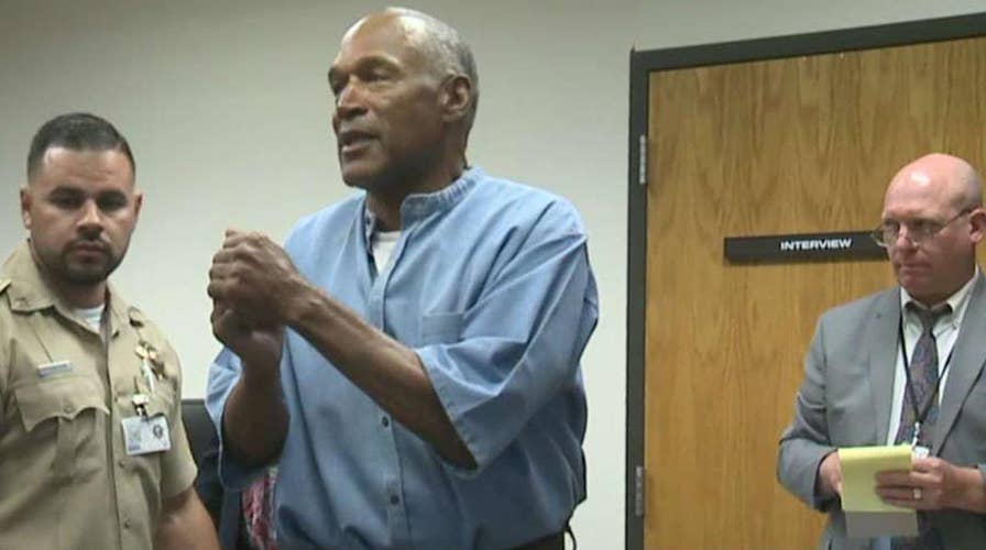 OJ Simpson granted parole after 9 years in prison