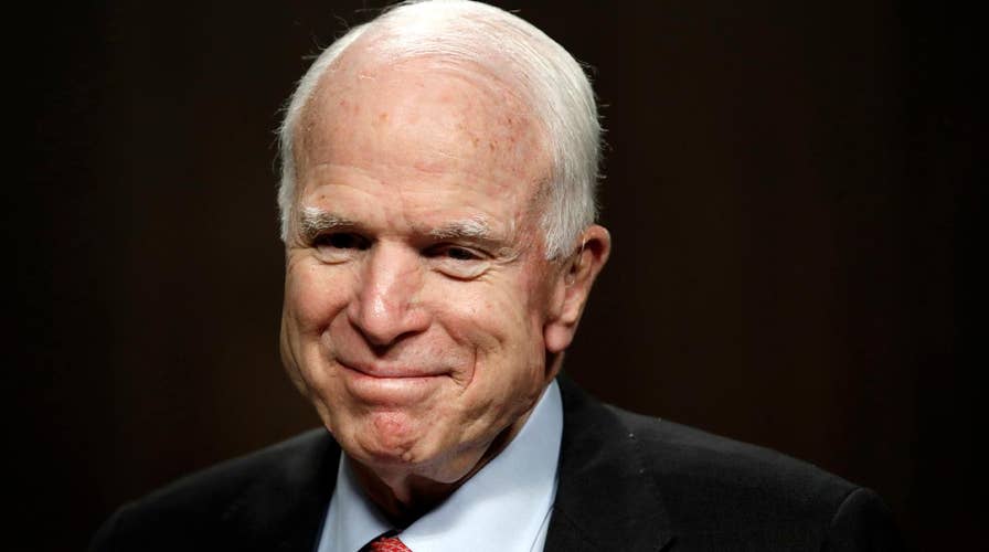 Sen. John McCain receives bipartisan outpouring of support