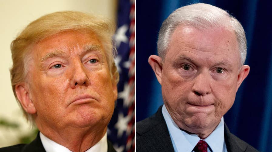 Trump's remarks on Sessions eclipse 'Made in America' week