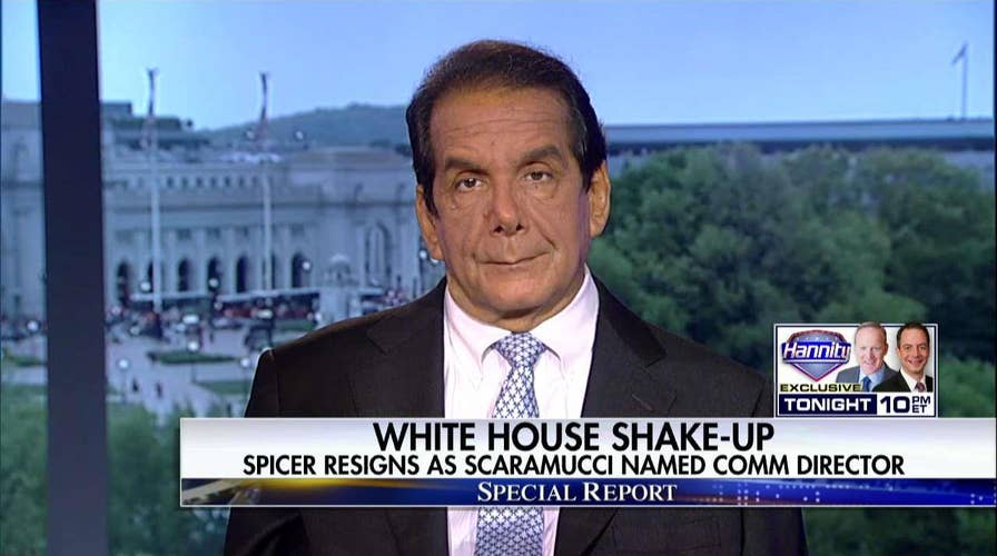 Charles Krauthammer: Spicer We Hardly Knew Ye