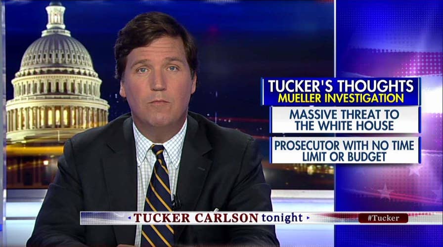 Tucker Monologue on Mueller Threat to WH