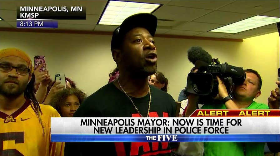 Protesters Disrupt Press conference