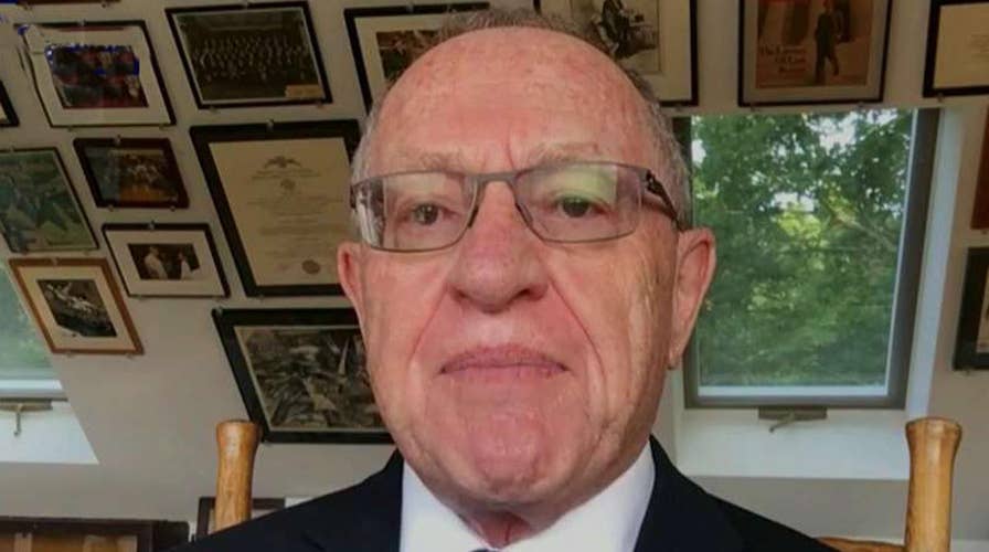 Dershowitz talks White House criticism of special counsel