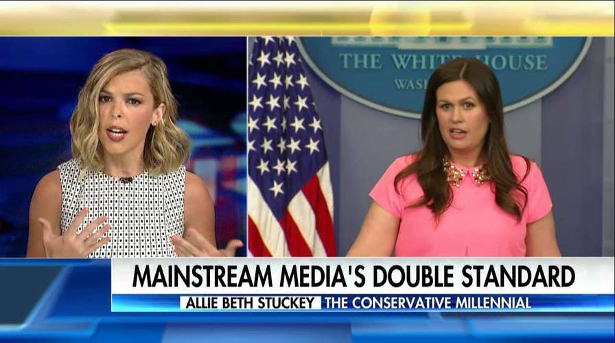 Media's double standard on Sarah Sanders