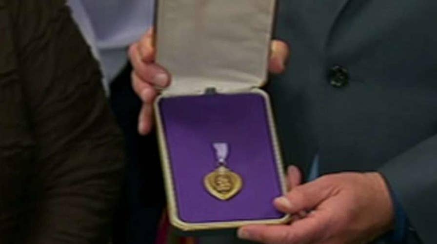 NY family reunited with long lost Purple Heart