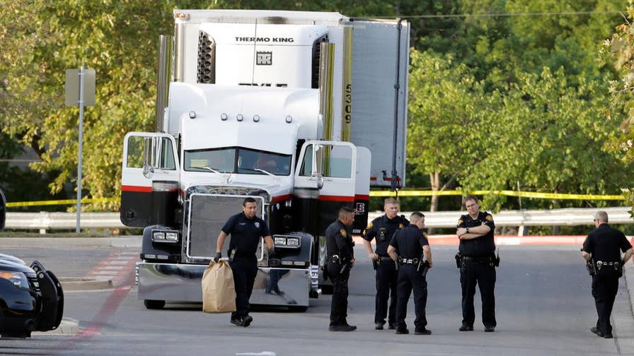 People were found inside tractor-trailer at a San Antonio Walmart 