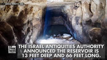 Archaeologists unearth 2,700-year old reservoir in Israel