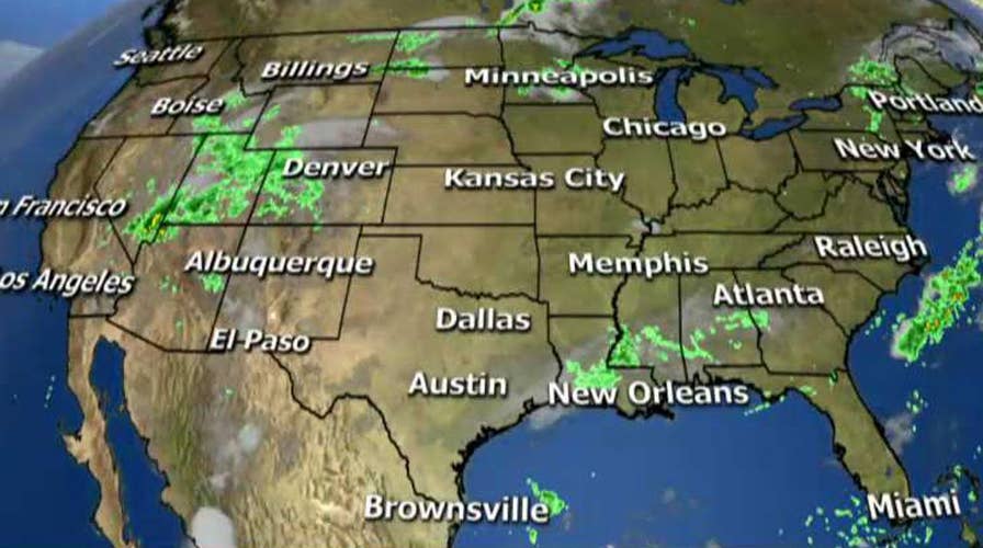 National forecast for Tuesday, July 25