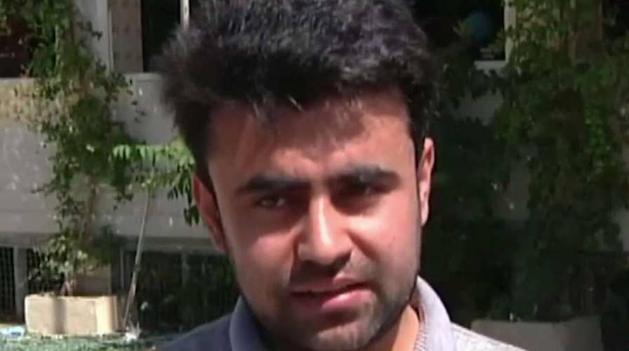 Witness describes scene of Kabul suicide attack