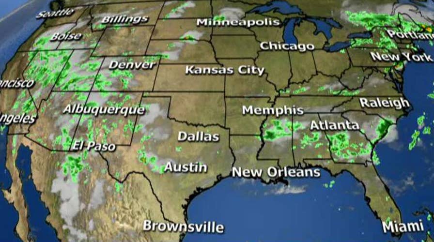 National forecast for Tuesday, July 25