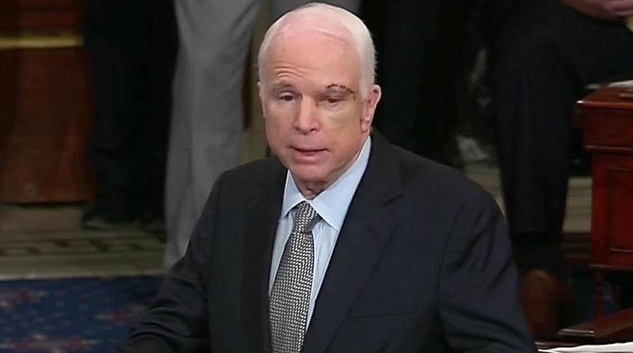 McCain urges Senate return to regular order, work together