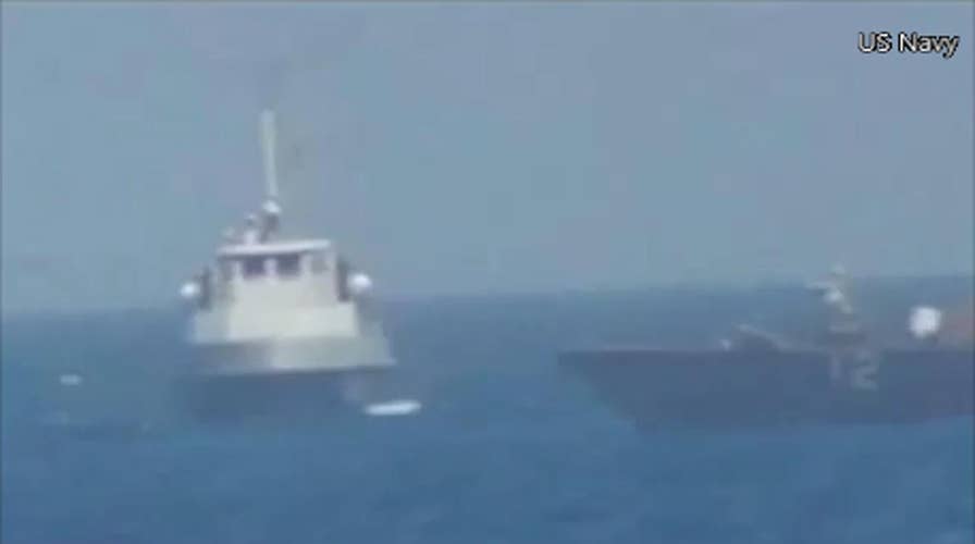 USS Thunderbolt fires warning shots at Iranian vessel