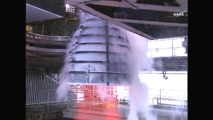 Watch NASA test fire engine for world's most powerful rocket