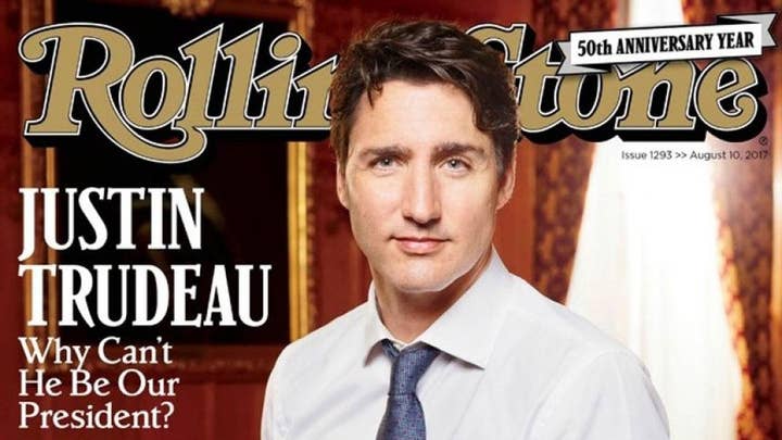 Rolling Stone wants Trudeau for president