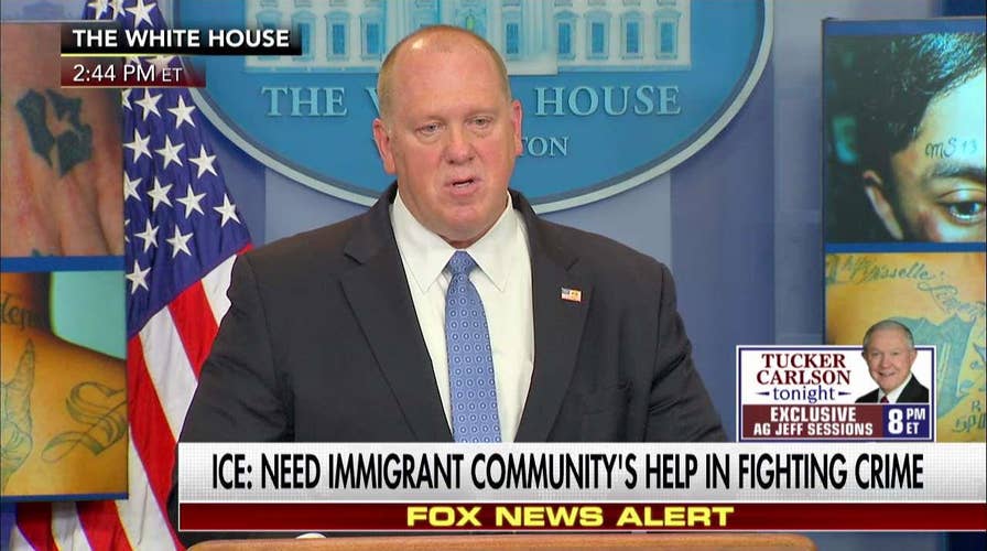 ICE Director holds presser
