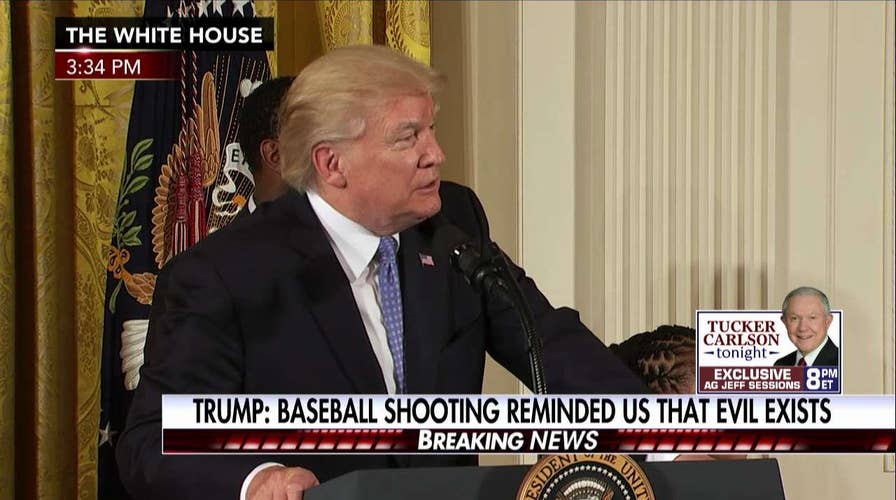 Trump Awards Medal of Valor