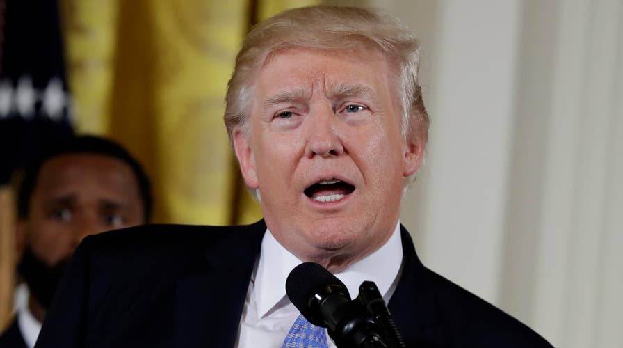 President Trump salutes heroes of GOP baseball attack