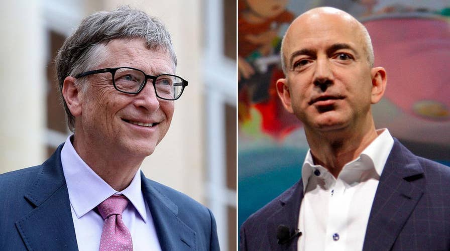 Battle of the billionaires: Jeff Bezos vs. Bill Gates