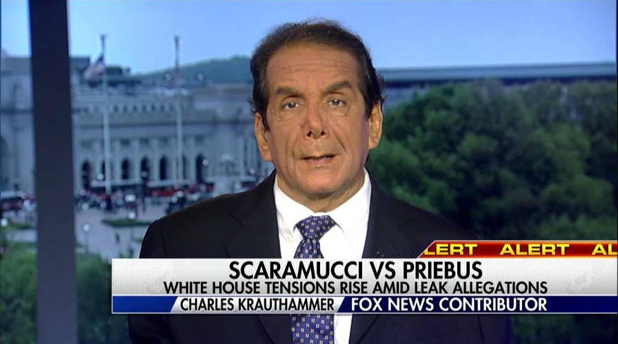 Charles Krauthammer on Scaramucci's language