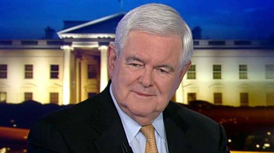 Gingrich: WH soap opera drowns Trump's accomplishments