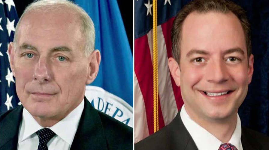 WH hopes to return stability Kelly as chief of staff