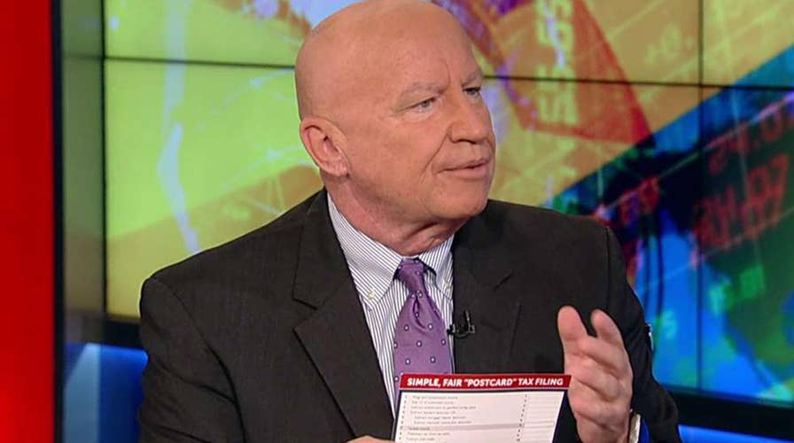 Brady: Families should be able to file taxes on postcard