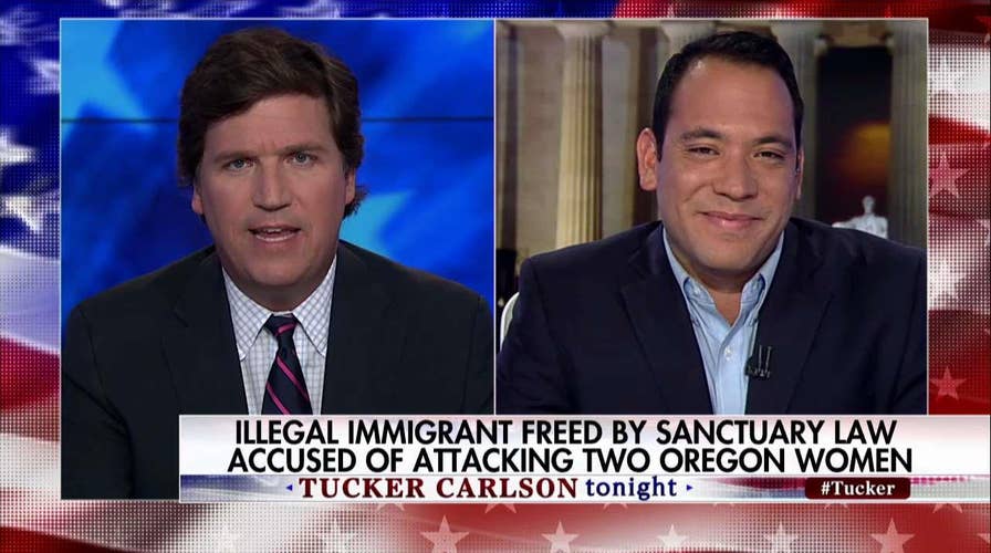 Tucker Has Illegal Immigration Battle with Democrat