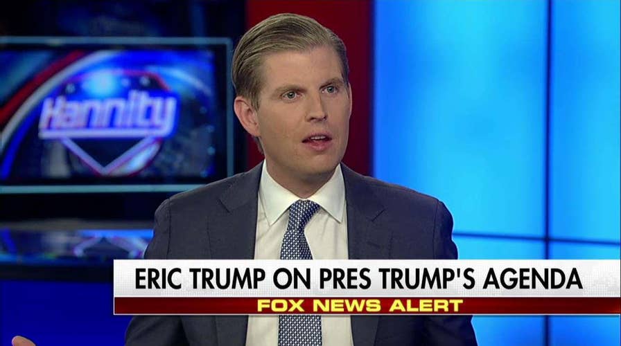 Eric Trump talks Media and More on Hannity