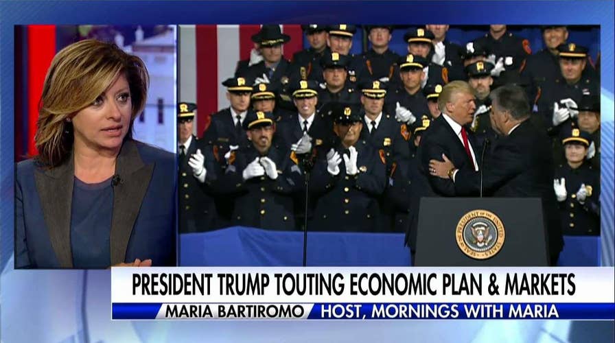 Bartiromo on Dow Record: Business Booming But Markets Expecting Tax Reform