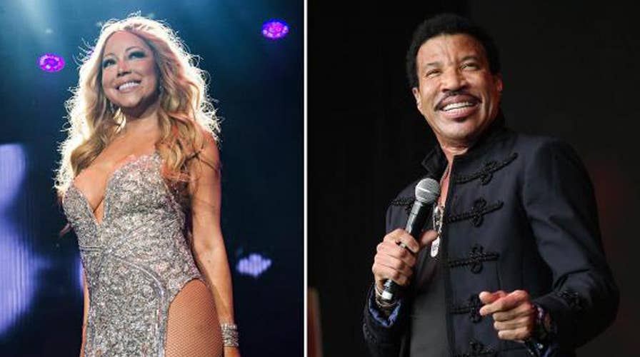 Lionel Richie and Mariah Carey team up