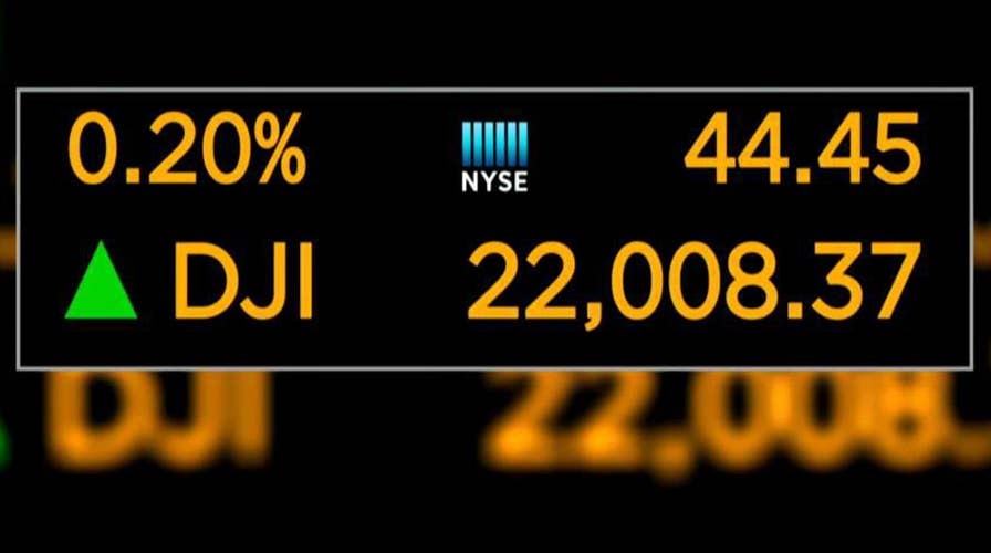 Dow hits 22,000 for the first time
