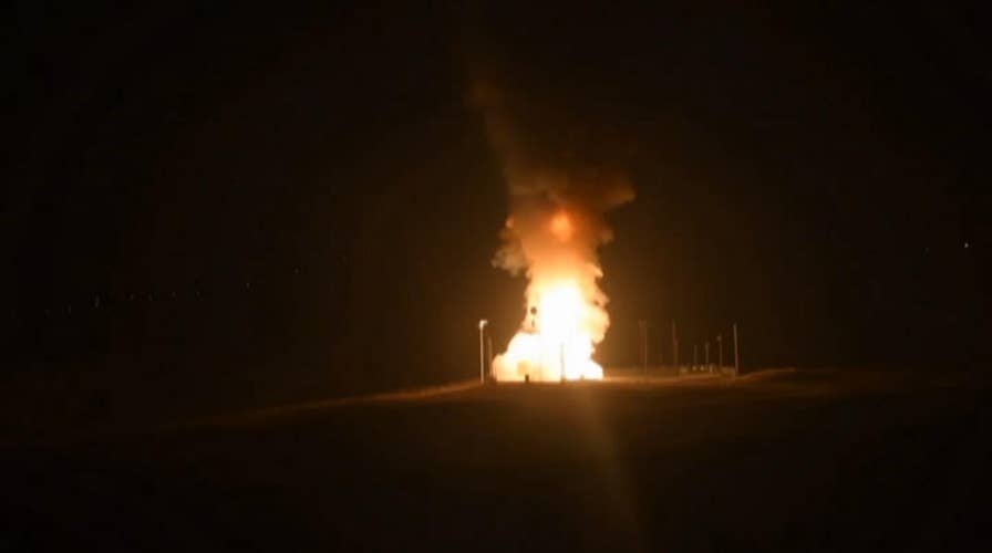 US test-launches ICBM amid North Korea tensions