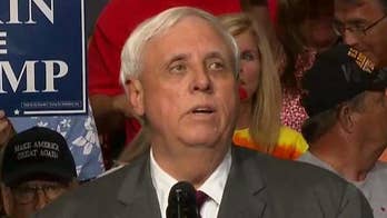 West Virginia's Democratic governor announces switch to Republican party