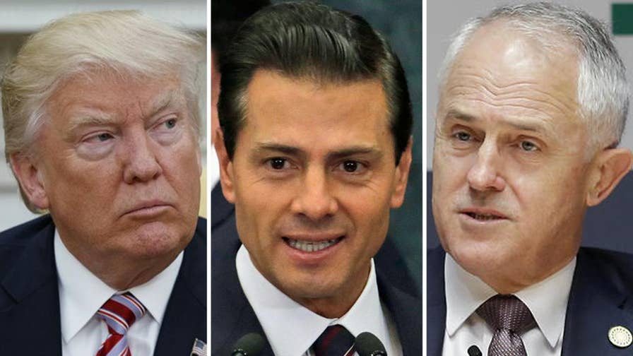 Former adviser to four U.S. ambassadors to the United Nations says transcripts of the president's conversations with Mexican President Nieto and Australian Prime Minister Turnbull show 'tough' Trump pushing his agenda