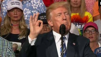 Trump tells West Virginia rally: ‘We didn’t win because of Russia. We won because of you’