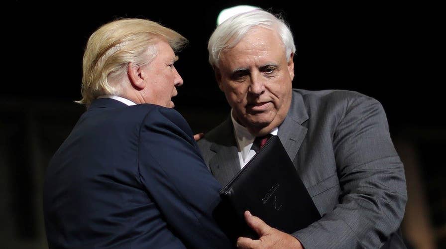 President Trump rallies base in W. Virginia