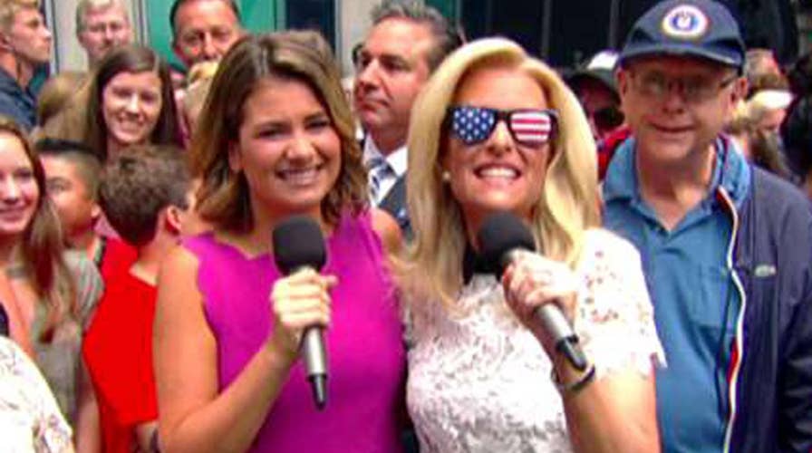 'Fox & Friends' college associate Kathryn does the weather