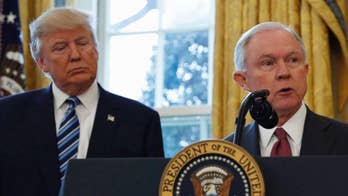 Sessions announces hunt for leakers, says cases have 'exploded'