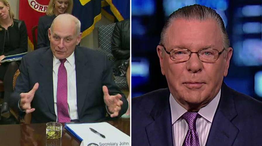 Gen. Keane grades Kelly's first week as chief of staff