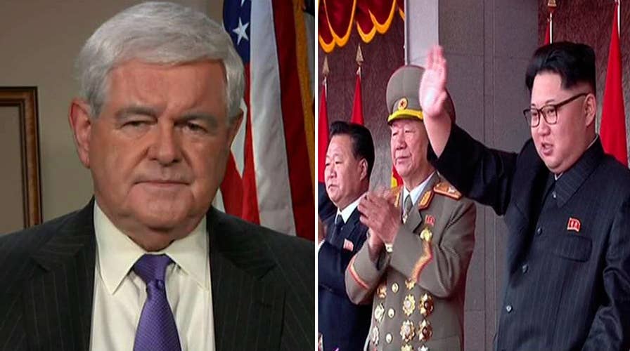 Newt Gingrich on steps the US can take to defeat North Korea