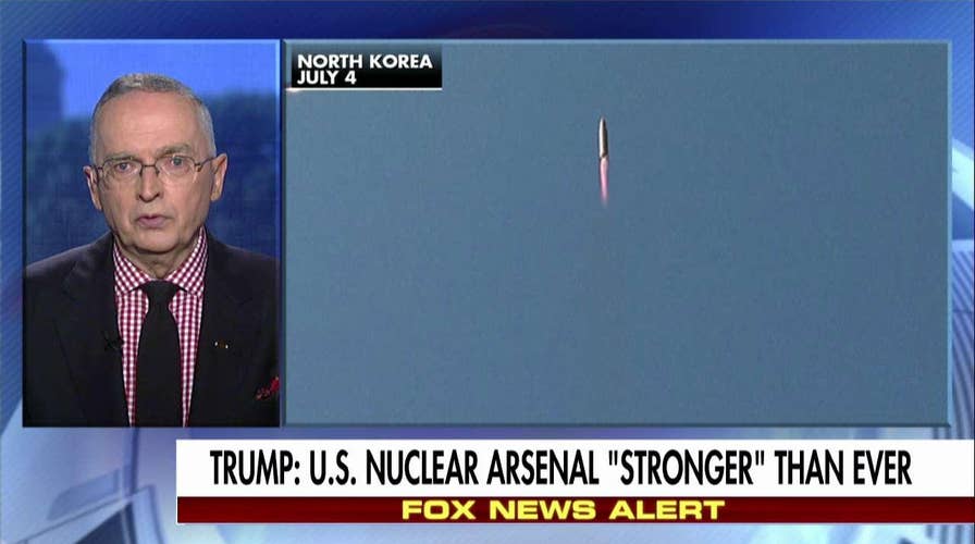 Peters: Trump Cannot Use 'Halfway' Military Force Against North Korea