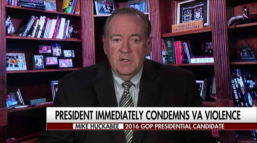 Huckabee on Charlottesville