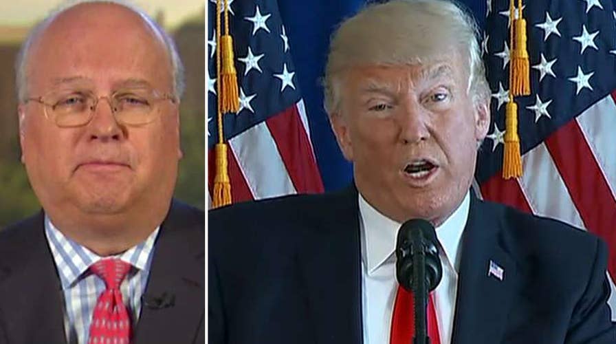 Karl Rove criticizes Trump's statement on Charlottesville