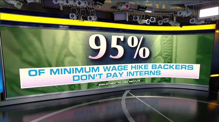 Dems in favor of minimum wage hike don't pay interns