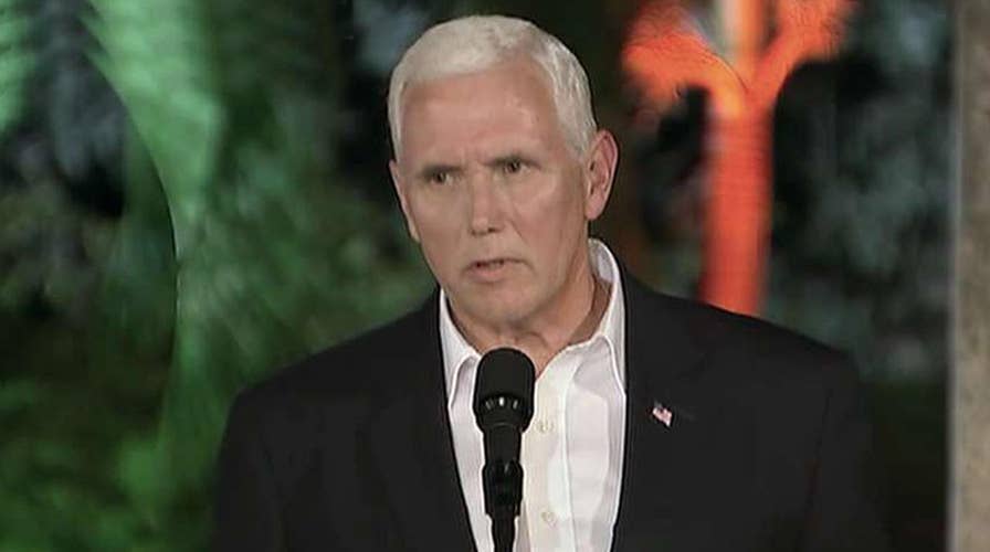 VP Pence condemns hate groups after Charlottesville violence