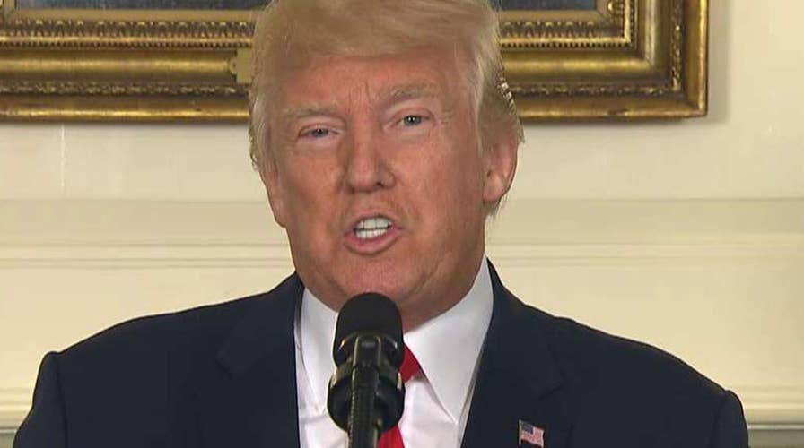 Trump: We must unite against hatred, bigotry and violence