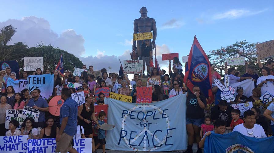 Guam shows poise in wake of North Korea threats