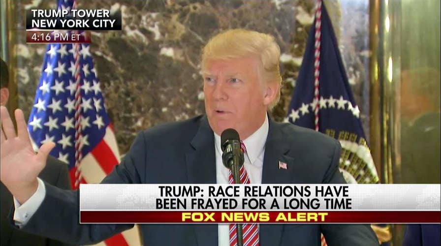 Trump Battles Press on Monument Removal