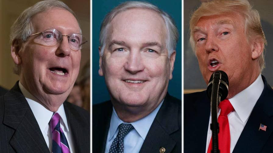 President and Senate leader endorse Luther Strange in tight Republican primary to fill Sessions' seat; analysis on 'America's Newsroom'